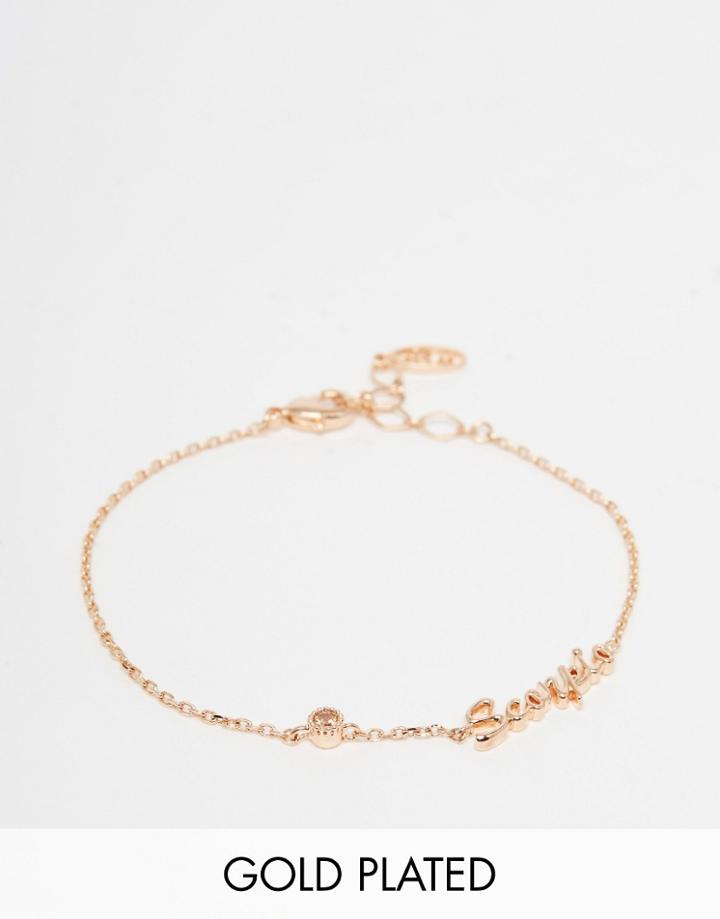 Astrid & Miyu Scorpio Zodiac Bracelet - Gold
