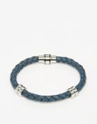 Ted Baker Bracelet Plaited Leather - Blue
