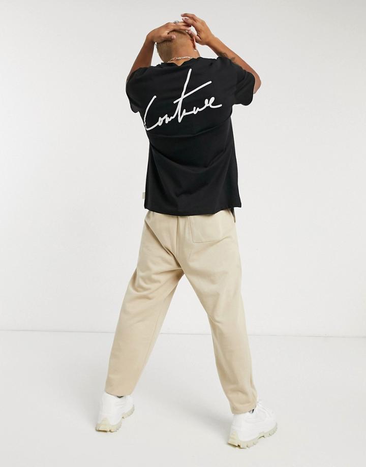 The Couture Club Signature Regular Fit T-shirt In Black