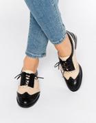 Office Frontier Two Tone Leather Brogues - Multi