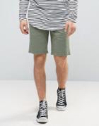 Element Howland Straight Chino Shorts In Green - Green