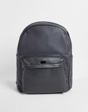 River Island Backpack In Gray