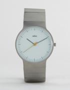 Braun Classic Bracelet Strap Watch In White - White
