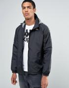 Kappa Lightweight Jacket With Taping - Black