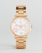 Marc Jacobs Classic Mj3580 Bracelet Watch In Rose Gold - Gold