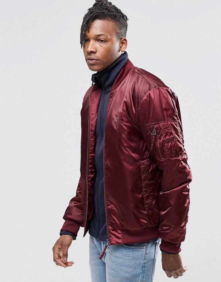 Adidas Originals Superstar Ma1 Bomber Jacket Ay9149 - Red