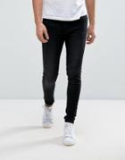 Cheap Monday Him Spray Jean Black Sin - Black