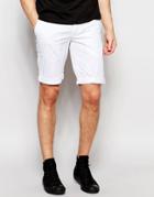 Minimum Chino Shorts In White - White