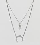 Uncommon Souls Dreamcatcher Necklace - Silver