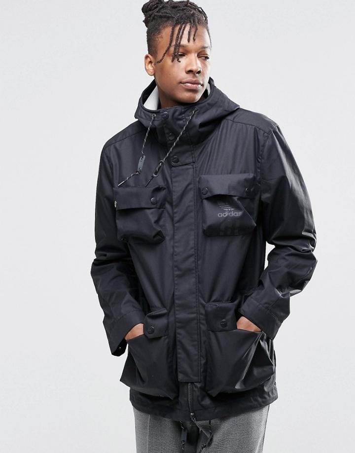 Adidas Originals Utility Parka Ay9137 - Black