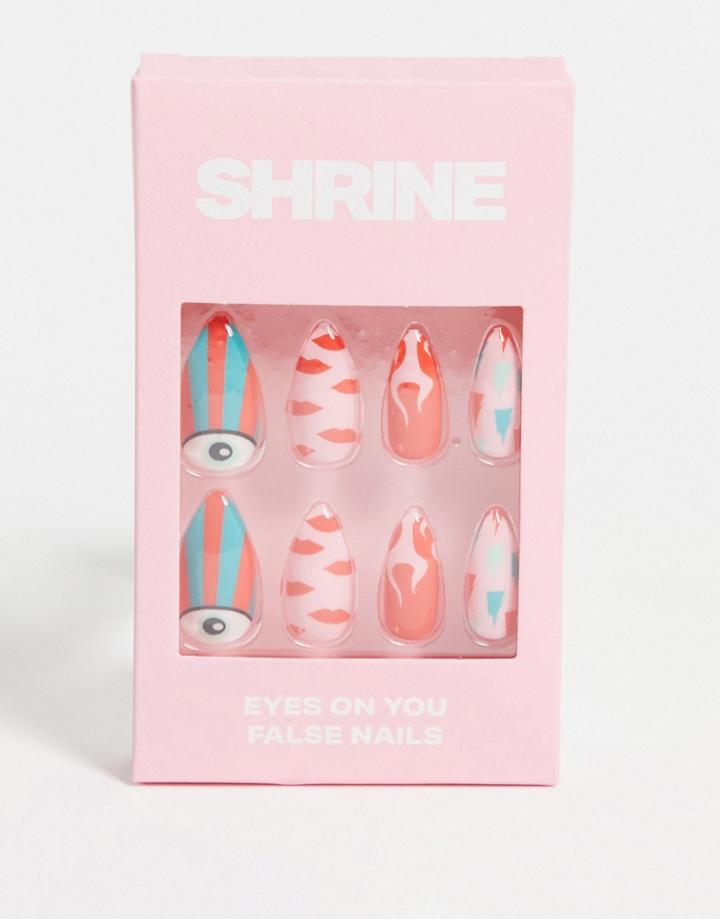 Shrine False Nails - Eyes On You-multi