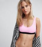 Billabong Exclusive 80's Bikini Top - Pink