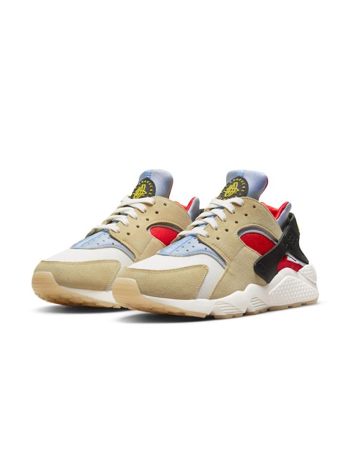 Nike Air Huarache Sneakers In Lemon Drop/multi-yellow