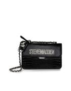 Steve Madden Bstakes-c Cross-body Bag In Black Croc