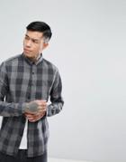 Pull & Bear Regular Fit Shirt In Gray - Gray