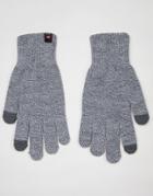 Jack & Jones Touch Screen Gloves - Gray