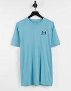 Under Armour Sportstyle Logo T-shirt In Teal-green