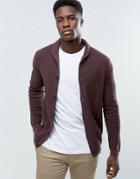 Selected Shawl Cardigan - Red