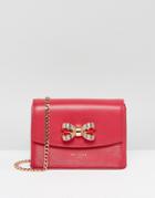 Ted Baker Mini Crossbody Bag With Bow - Pink