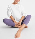 Asos 4505 Maternity Icon Yoga Capri Legging-purple