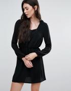 Madam Rage Lace Insert Dress - Black