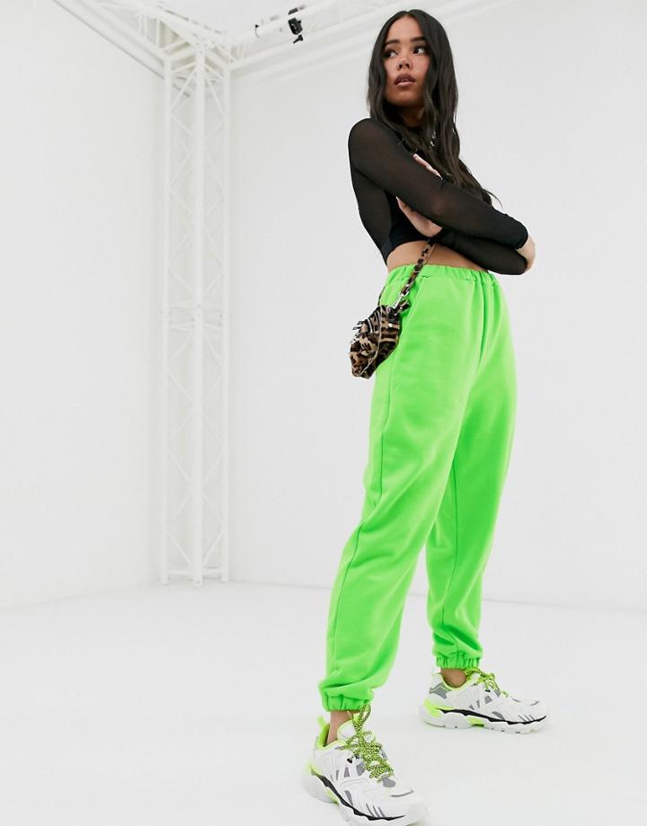 Asos Design Oversize Jogger - Green