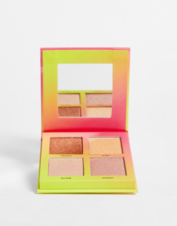 Revolution Hot Shot Kombucha Glow Highlighter Palette-multi