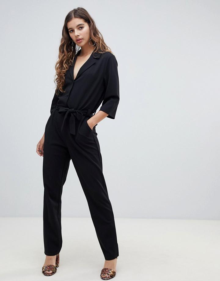 Jdy Utility Jumpsuit-black