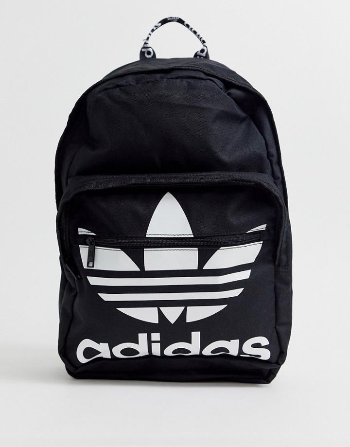 Adidas Originals Backpack With Trefoil Logo - Black