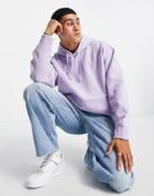 Topman Coordinating Oversized Hoodie In Lilac-purple