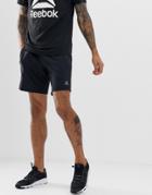 Reebok Work Out Ready Woven Shorts In Black