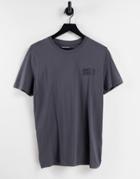 Jack & Jones Essentials T-shirt With Logo In Gray-grey