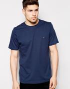 Farah T-shirt With Crew Neck - Navy