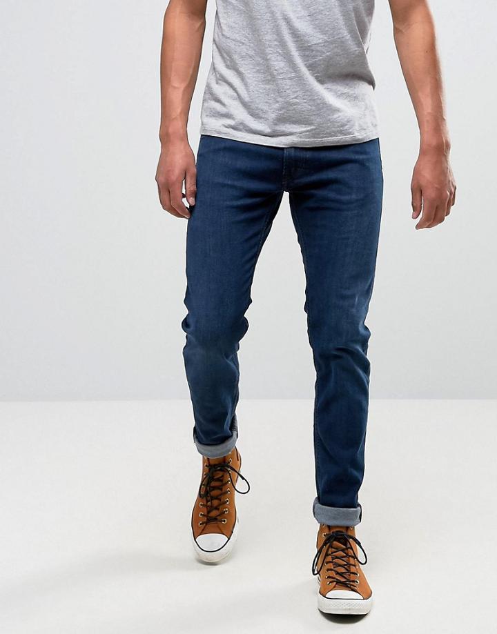 Lee Luke Skinny Jean Stone Rinse Wash - Blue