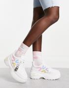 Koi Footwear Peppy Chunky Sneakers In White