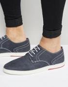 Dune Derby Shoes In Navy - Blue