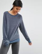 Wilfdox Baggy Beach Sweater - Navy