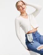 Truffle Collection Mini Bucket Cross Body Bag In Light Blue-green