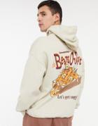 Vintage Supply Beans On Toast Hoodie In Beige-neutral
