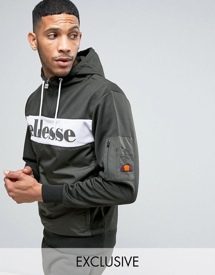 Ellesse Hoodie With Pocket Detail - Green