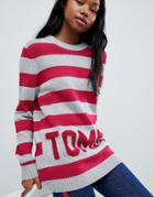Tommy Hilfiger Stripe Knit Sweater - Multi