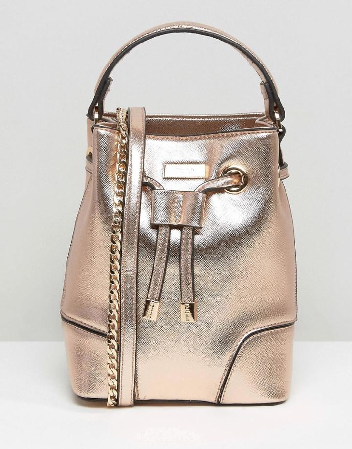 Dune Duffle Cross Body Bag - Gold