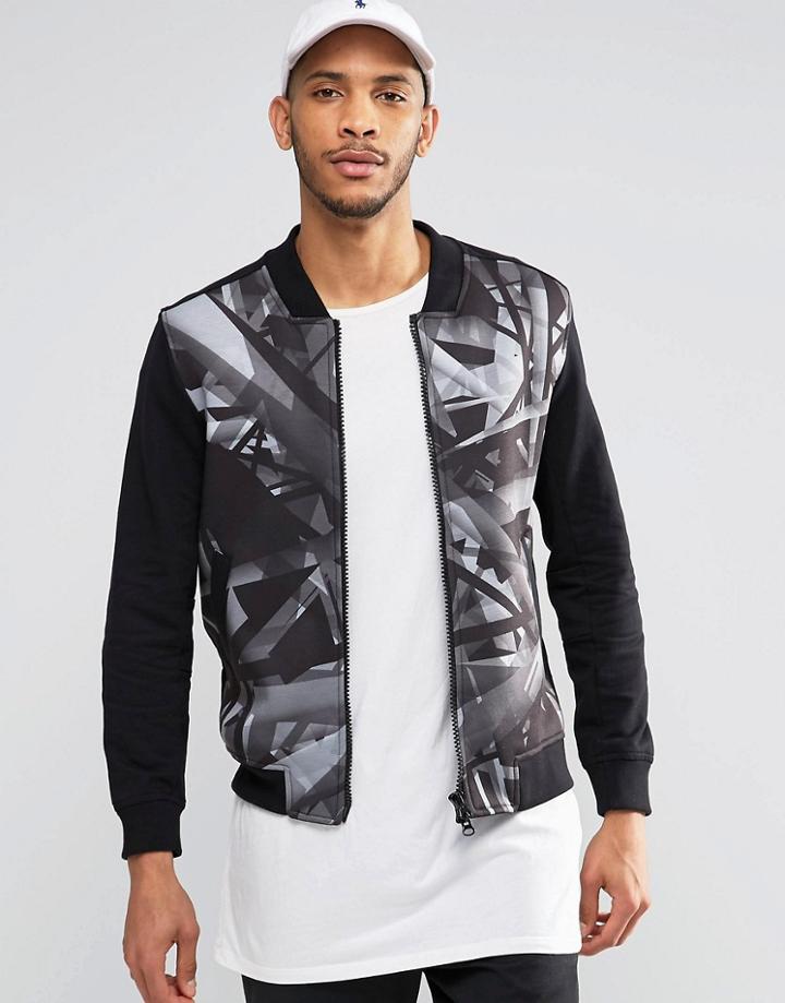 Religion Fade Jacket - Black