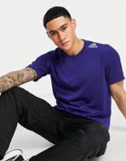 Adidas Running Designed 4 Running T-shirt In Purple