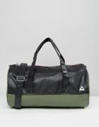 Le Coq Sportif Khaki Weekend Barrel Bag - Multi