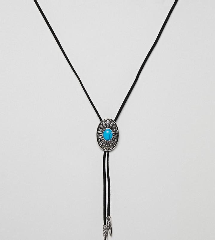 Reclaimed Vintage Inspired Lariat Necklace Exclusive To Asos - Brown