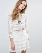 Raga Native Plains Cutwork Top - Cream