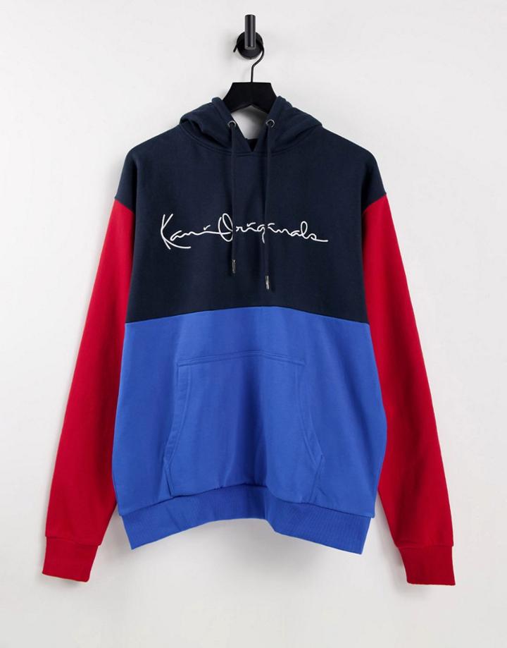 Karl Kani Originals Block Hoodie In Multi