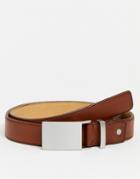 Selected Homme Real Leather Belt-brown