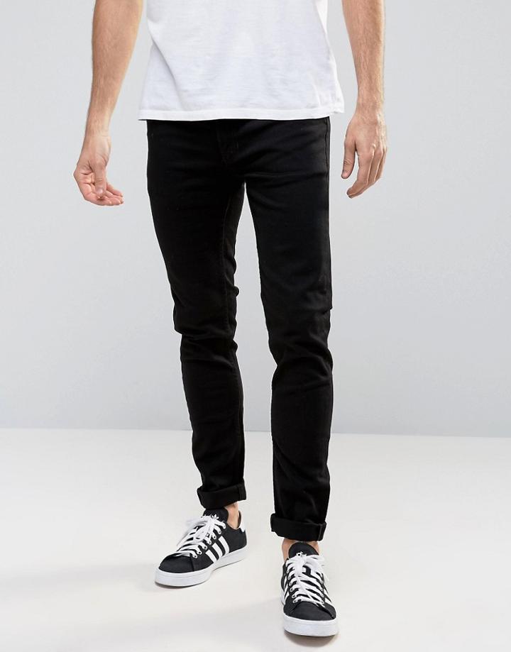 Burton Menswear Superskinny Black Jeans - Black